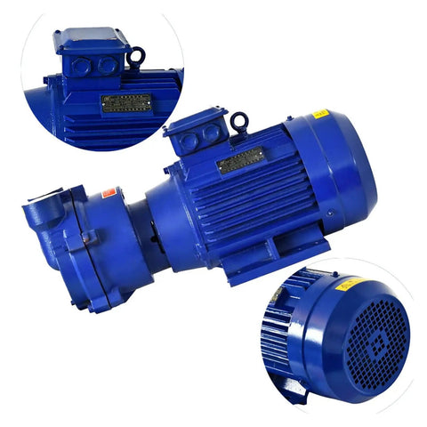 Industrial Beast Mode Compact Submersible Water Ring Vacuum Pump Featuring Slick Brushless Motor for smooth operation.