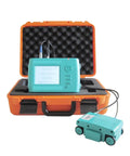 Professional Grade Stud Finder Wall Scanner Nails Down Hidden Electrical Wiring And Metal Pipes With Zero Guesswork in orange case.