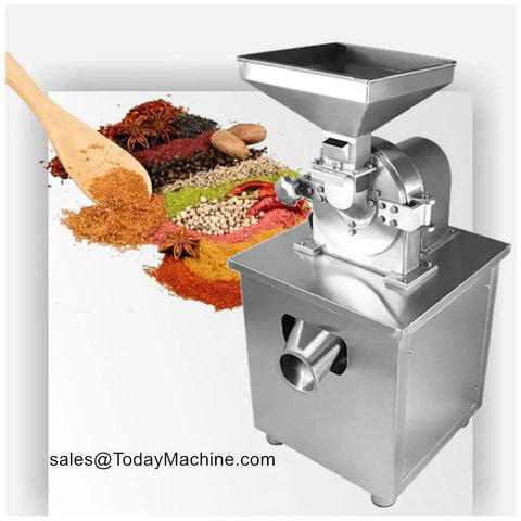 Multifunction Powder Grinder Machine Stainless Steel Electric Grinder Pulverizer For Coffee Spices Grains Nuts Herbs Cocoa Mills In One Gift Ready For Home Kitchen Use with spices.