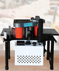 Portable Edge Bander for Woodworking With Speed Control 0 to 6 Meters Per Minute, desk friendly design on tabletop