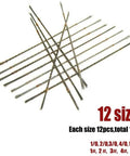 Adjustable Jeweler's Saw Frame Kit With 144 Blades Pro Grade 3 In 1 Jewelry Making Set showing 144 assorted blade sizes