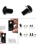 Complete M8 Hardware Kit For 4040 And 4080 Aluminum Extrusion Profiles, bolts, T-nuts, washers, assembly details, 3D printers, shelves.