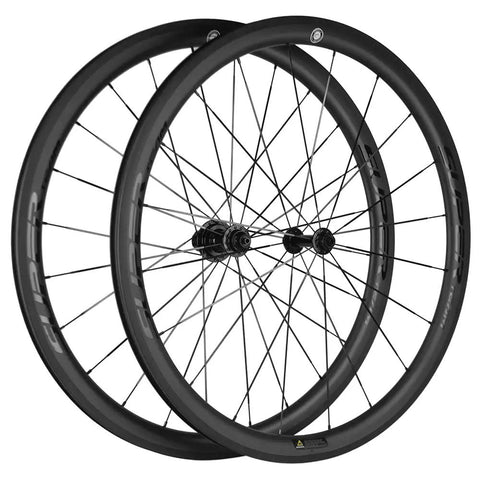 Kickass Tubeless Ready Carbon Fiber Wheelset For 700c Road Bikes Toray T700 Build UCI Approved EN Tested Shimano 8 9 10 11