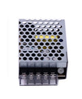 Top Shelf Industrial Switch Mode Power Supply 15W 12V 1.2A Built Like A Tank All Metal Case showing vented casing and terminals.