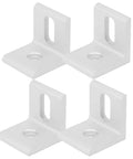 Right Angle Corner Brackets 90 Degree Aluminum L Shaped Braces Built Beefy For Quick Connection And Rock Solid Stability Fits 2020 3030 4040