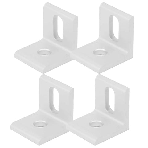 Right Angle Corner Brackets 90 Degree Aluminum L Shaped Braces Built Beefy For Quick Connection And Rock Solid Stability Fits 2020 3030 4040