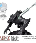 Green Stuff 2 Part Modeling Clay For Miniatures Moldable Putty Modeling Compound 20cm Epoxy Clay used on a miniature model.