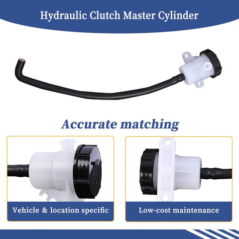 Hydraulic Clutch Master Cylinder Reservoir With Cap And Diaphragm For Chevy Camaro And Pontiac Firebird 1998 To 2002 Replacement Part