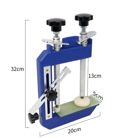 45 Degree Stone Mitre Clamp For Granite And Marble Countertops Pro Grade Countertop Seam Splicing Fixture 32x20cm, front view