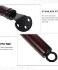 Durable Wooden Pot Lid Knob Replacement Kit For Frying Pan Handles. Heat Resistant And Lightweight Wood Handle Upgrade For Pots Easy Clean Dishwasher Safe Home Kitchen Gear, wooden handle with stainless steel base