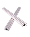 European 2040 Aluminum Extrusion T Slot Profile 800 mm Linear Rail Kit For DIY 3D Printer And CNC Framework with silver anodized finish.