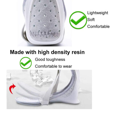 Everyday AFO Foot Drop Brace For Men And Women Lightweight Ankle Foot Orthosis Medium Left showing soft, comfortable design
