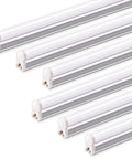 T5 4 Foot LED Shop Light Kit With 2200 Lumens 5000K Daylight White 20W Crazy Bright Ceiling And Under Cabinet Lights for Workshops