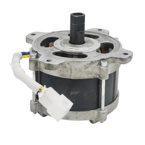 High Power Brushless Motor With 24V 36V 48V Neodymium Magnet For Electric Bikes And Scooters, detailed view of motor with wiring.