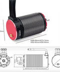 V2 Brushless Motor 4268 4274 4282 4292 With Temperature Sensor Port And 130A 160A ESC Combo For FPV Drones And 1/8 1/7 RC Cars