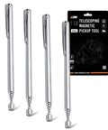 Stainless Steel Telescoping Magnetic Pick Up Tool With Pocket Clip Extendable To 25 Inches Powerful 1 Lb Magnet