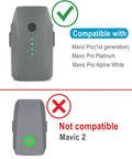 Parallel 158W Fast Charging Hub compatibility with DJI Mavic Pro 1st Gen, Mavic Pro Platinum, and Mavic Pro Alpine White shown