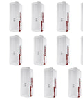 White Surface Mounted Fire Extinguisher Cabinet With Hammer Smash Panel And Dent Proof Shell All Season Lock Box For 10 Lb Units built hard core in multiple angles.