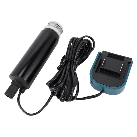 Premium Cordless Water Transfer Pump 500 GPH, submersible design with charger, ideal for fast water removal from pools and yards.
