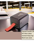 Slick Mini Thermal Label Printer Featuring Wireless Wifi And Usb Hookup As A Total Game Changer For Rapid Shipping DIY Crafting At Home Or Side Hustle Barcode Tape Maker with labels ejecting.