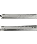1 Pair 14 Inch Full Extension Locking Drawer Slides With 150 Lb Load Capacity For Heavy Duty Cabinets And Tool Chests, metal