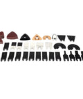 Heavy Duty Oscillating Tool Blades Kit For Metal Wood And Plastic Built To Last High Carbon Steel Pro Grade Beasts Plus Accessories