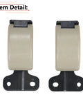 Rear Quarter Window Latch Pair For Toyota Tundra 2000 2001 2002 2003 2004 2005 2006 Tan Color Replacement Left And Right Quarter Glass Latch OEM Nos 62910-34012-E0 62920-34012-E0