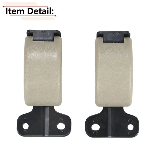 Rear Quarter Window Latch Pair For Toyota Tundra 2000 2001 2002 2003 2004 2005 2006 Tan Color Replacement Left And Right Quarter Glass Latch OEM Nos 62910-34012-E0 62920-34012-E0