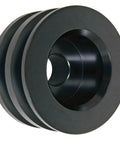 Two Groove Steel Alternator Pulley For Delco 10SI 12SI 15SI 27SI And Ford 1G 2G Alternators, 10mm Belt, 67mm Outer Diameter, 17mm Bore