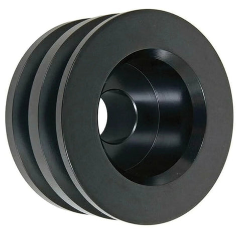 Two Groove Steel Alternator Pulley For Delco 10SI 12SI 15SI 27SI And Ford 1G 2G Alternators, 10mm Belt, 67mm Outer Diameter, 17mm Bore