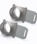 Two 4 Inch Aluminum Blast Gates With Anti Clog And Air Leak Seal For Dust Collection 2 Pack Dial In Airflow