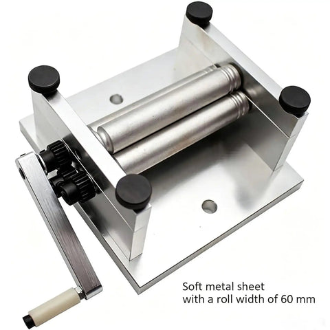 No Sweat Manual Slip Roll Machine With Fast Roller Adjustments For Easy Bending Of Copper Aluminum And Brass Sheet Metal Strips Awesome Addition To Any Garage Workbench