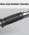 Close-up of non-slip rubber handle on Tough As Nails Permanent Lift Magnet featuring sure grip for secure handling.