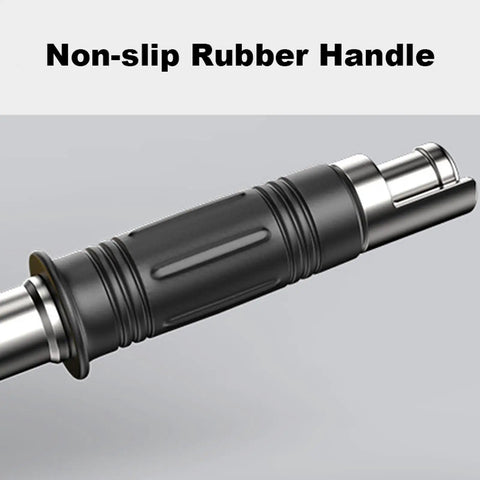 Close-up of non-slip rubber handle on Tough As Nails Permanent Lift Magnet featuring sure grip for secure handling.