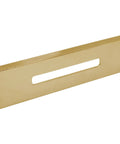 Polished Brass linear overflow faceplate for Knockout Polished Brass Tip Toe Bathtub Drain Stopper Kit features.