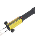 Heavy Duty 1200W Magnetic Induction Heater With Ten Solid Brass Coils To Knock Loose Gnarly Rusted Seized Fasteners Auto Shop Gear Pulley Bearing Tool US Plug, handheld design with a grip and power button.