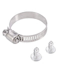 Hose clamp and screws from Dishwasher Mounting Bracket Kit With Screws And Hose Clamps For Compatible Models 5001DD4001A 6026050