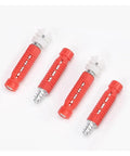 Nifty Hidden Cabinet Fasteners For No Fuss Furniture Building Rock Solid Zinc Alloy Expansion Bolts with red plastic casing
