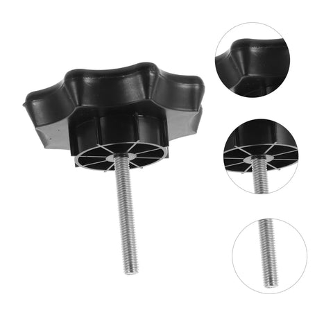 Chrome Spare Tire Fixing Bolt For Cars And SUVs Multimodel Fit Wheel Bolt Hook Replacement Lock Nut displayed with details