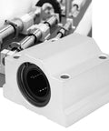 25mm Aluminum Linear Bearing Pillow Block For CNC Machines, Ultra Smooth Low Friction Movement, Easy Mount And Installation