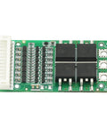 Premium Lithium Ion Battery Management Module For 6S Through 13S Packs featuring 25 Amp control circuit and protection components.