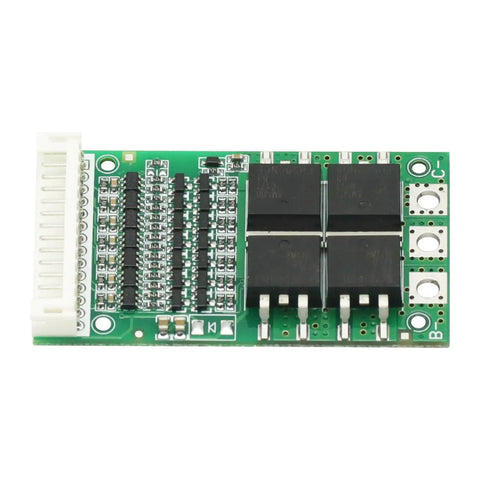 Premium Lithium Ion Battery Management Module For 6S Through 13S Packs featuring 25 Amp control circuit and protection components.