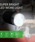 Solid Led Magnetic Work Light With Flexible Gooseneck Delivers Badass 900 Lumen Glow For Machinists And Shop Crew built tough with waterproof aluminum housing.