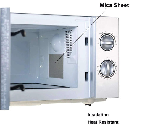 Mica Plates Sheets For Microwave Waveguide Four Pack Heat Insulation Boards Cut To Size Five Point One By Five Point One Inch Universal