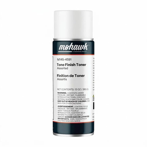 Killer Wood Repair Bundle Featuring Stain And Seal Aerosol Duo With Assorted Color Matching Toner and Quick Dry Clear Satin Topcoat For Hella Smooth Furniture Touch Ups, 13 oz toner spray.