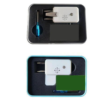 Standalone Fencing Target Practice Tool With Chip Sensor Tech For Beginners Compact Foil Training, shown in packaging box.