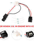 Muzzler VCM Disable Kit Plug For Honda And Acura 3 5L Engine Easy Install Direct Fit For Pilot Accord Ridgeline Odyssey Replacement Part For Honda Acura Vehicles, showing wiring harness and resistors.