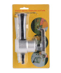 Double Head Metal Nibbler Drill Attachment For Electric And Pneumatic Tools, 160A Cutter in packaging for handheld drills.