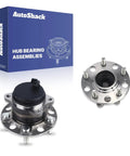Rear Wheel Hub Bearing Assemblies With ABS For Left And Right Replacement For Hyundai Sonata 2015 2019, Hyundai Tucson 2016 2021, Kia Optima 2016 2020, Kia Sportage 2017 2021, 2 Piece Set Sealed Unit