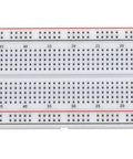 Solderless Breadboard Kit For Prototyping With ZipWires 830 Tie Points Multicolor ZipWire Ribbon 40 Wires At 10cm Each Male To Male Jumpers